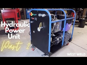 Hydraulic Power Unit Build Part 2