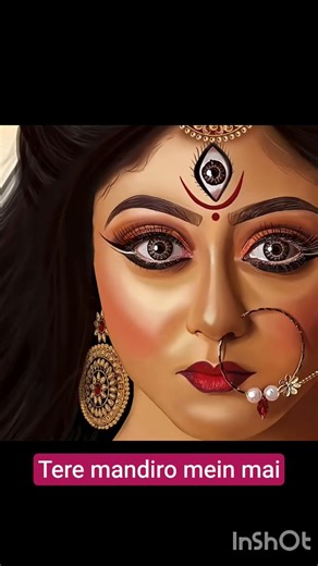 Tere Me mai 🙏🚩 #mataraniarti #song #durga #trending 🔥🔥 Navratri short trending video