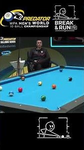 BREAK & RUN! Shane Van Boening | WPA World Championship Men's 10-Ball 2024 | Last 16 | Rack 15