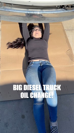 254K views · 8.2K reactions | LIQUI MOLY BIG Diesel Truck Oil change Also remember I got my oil filter wrench and truck step at JEGS Performance | Team Sally Racing | Facebook