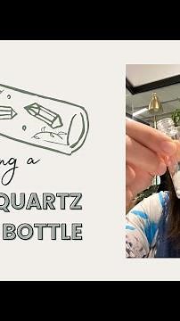 Making a Clear Quartz Essential Oil Roller Bottle