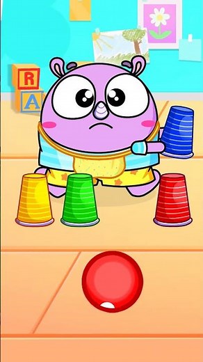 Gumball machine for kids | Let's learn cup and ball matching #learnforkids