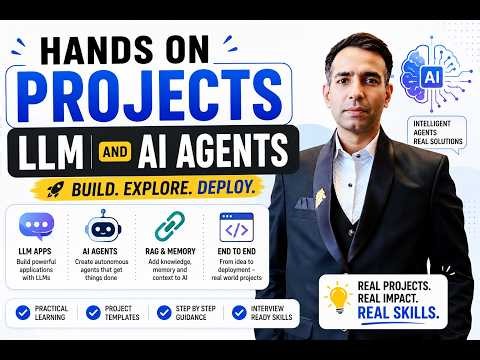 LLM and AI Agents Hands On | Easy Tutorial | Manohar Batra ‪@CodeAndTechWithMB‬