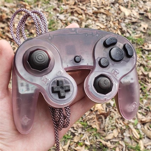 Black-pink Gamecube Controller - Etsy