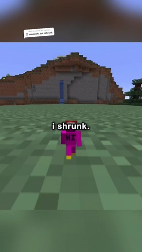 Minecraft Shrinking Challenge with Camman18's Girlfriend