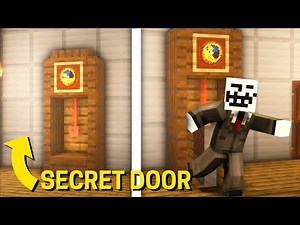 NEW Minecraft 1.17+ Grandfather Clock DOOR!!! *EASY* + Tutorial!