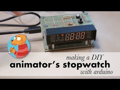 DIY animator's stopwatch with Arduino