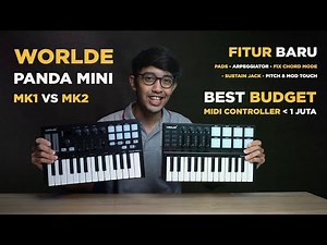 Perbandingan Worlde Panda Mini MK1 & MK2, Midi Controller Dibawah 1 Juta Fitur Melimpah