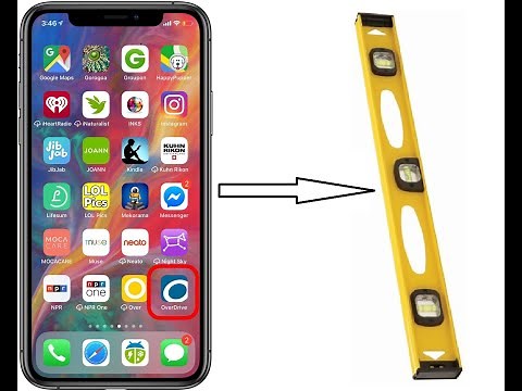 How To Use An iPhone As Level Tool