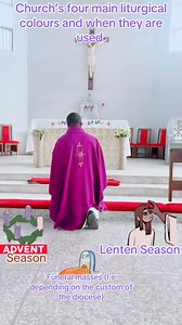 1.2K views · 29 reactions | Catholic Church Main liturgical colours and their uses. #Catholic #catholicchurch #liturgy | Fra Francis U. Ezeh OFMCap | Facebook