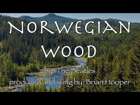 "Norwegian Wood" - The Beatles (Cover) with lyrics and Japanese translation「ノルウェーの森」ビートルズ のカバー 洋楽和訳