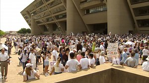 Protests against zero-tolerance immigration policy held across DFW
