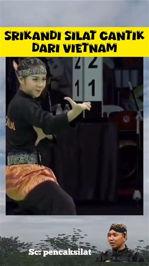 srikandi silat dari vietnam #pesilatcantik #martialarts #pencaksilat