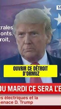 Guerre en cours : L'ultimatum de Trump face à l'Iran