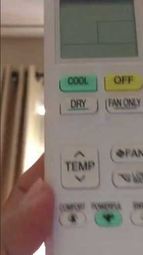 How to set the latest Daikin AC remote (inverter) #daikin #daikinac #daikininverterac