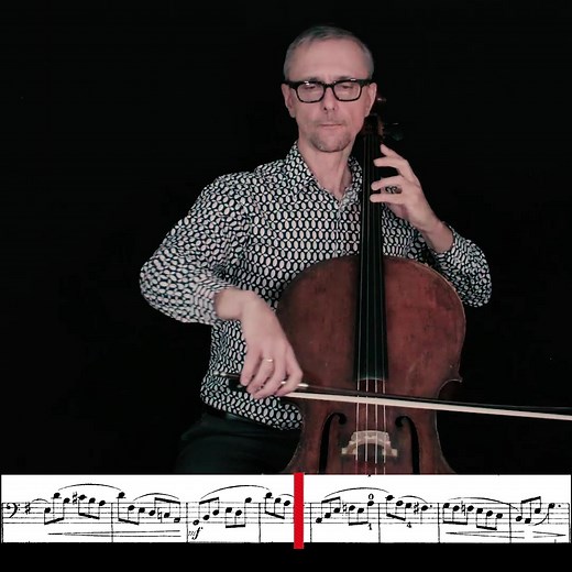 Popper Etude No. 1, Op. 76a (from 15 Easy Etudes) — excerpt with on-screen sheet music 🎻📜 Have you played any Popper etudes?👇 | Cellopedia