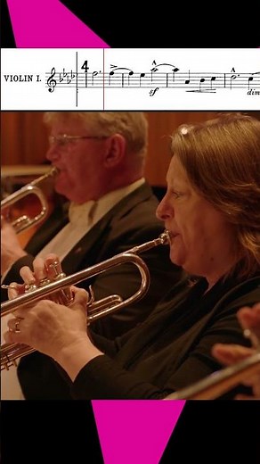 Elgar: Symphony No. 1 – Opening melody (Violin 1) (#shorts )