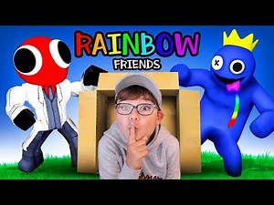 CACHE CACHE avec RAINBOW FRIENDS !