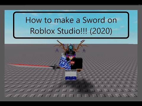 How to Make a Sword on Roblox Studio! (2020)