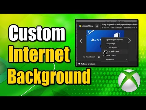 How to get a Custom Background on your XBOX ONE (Best Method)