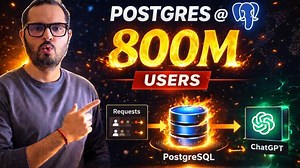 How OpenAI Scaled PostgreSQL to Support 800M ChatGPT Users | Suhail Gupta
