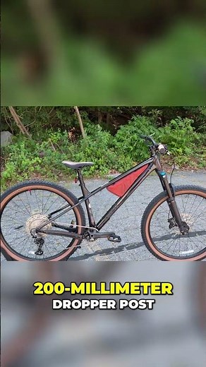 Trek Roscoe: Seat Tube Design & Dropper Post Explained! #shorts