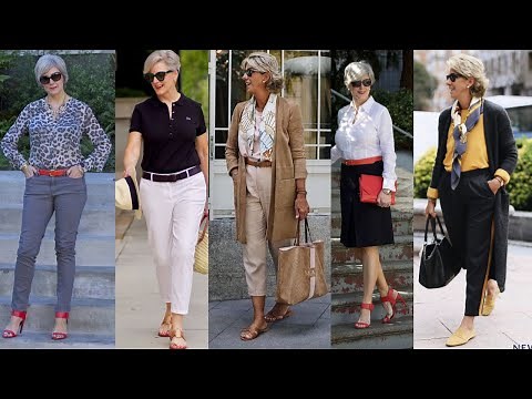 TENDENCIAS DE MODA ELEGANTE Y FINA PARA SEÑORAS DE 50 60 AÑOS 2020, 2021 / Fashion Love