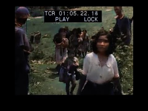 カラー化した映像でよみがえる沖縄戦の人々