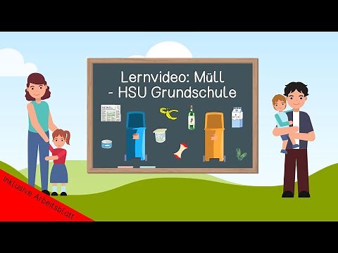 Educational video: Garbage 🚮 - HSU Primary School