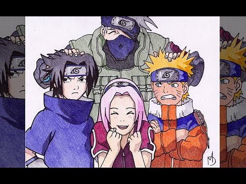 TEAM 7 DRAWING | NARUTO!