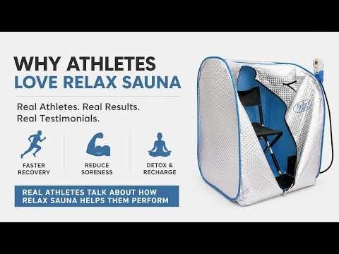 We Asked Many Athletes What They Thought of The Relax Sauna.... Here is What They Said