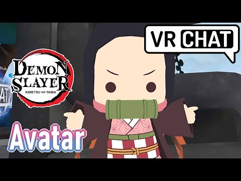Chibi Nezuko Avatar ▬ Kimetsu no Yaiba ▬ VRChat
