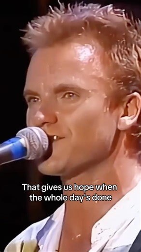 The Police performing Invisible Sun live at Giants Stadium, New Jersey, 1986. 🔥