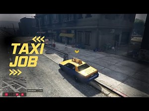 Taxi Job | FiveM Script (0.00ms) RageUI