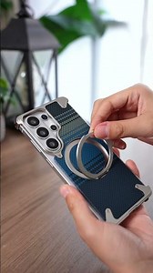 Kevlar texture + MagSafe + foldable stand = PERFECTION#phonecase #phoneprotection #galaxys26ultra