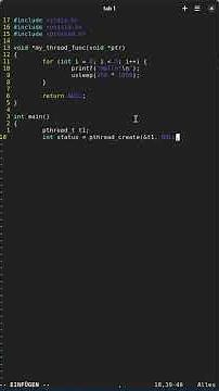 #threading in #linux with pthreads