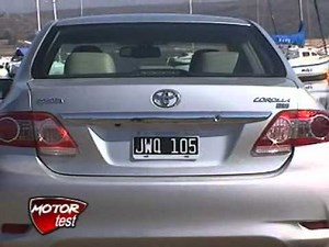 Test Toyota Corolla