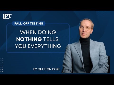 Fall-Off Testing: When Doing Nothing Tells You Everything