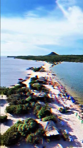 O paraíso existe e fica no Pará! 🌴💎 #alterdochao #praia #turismo