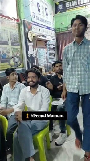 🎓 Congratulations to our 1st Position Holder in Speech Islah Computer Institute Amroha Admissionopen