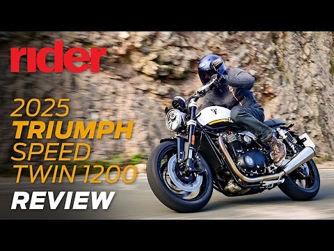 2025 Triumph Speed Twin 1200 Review