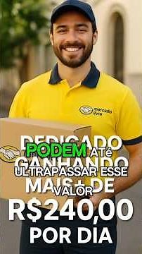 Quanto ganha um entregador do Mercado Livre (2025)