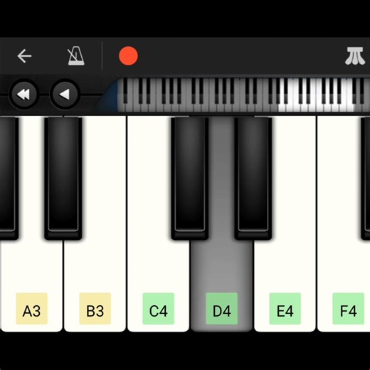 Baby shark Piano easy tutorial #shorts