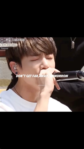 BTS - Tomorrow lyrics 🤍 #BTS #btsarmy #btslyrics #btsshorts