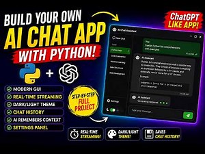 I Built a ChatGPT Clone in Python in 10 Minutes! 🤯 (Tkinter + OpenAI)