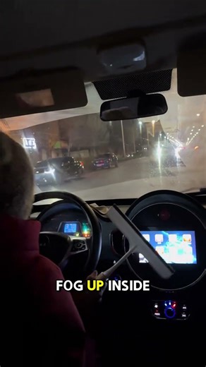 Wiper Instantly Becomes "Defogging Magic Tool" ❄️ #shortvideo