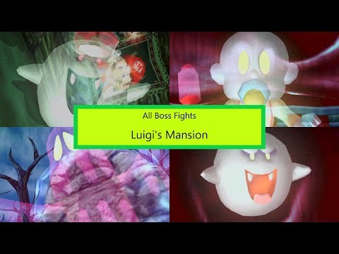 All Boss Fights - Luigi's Mansion