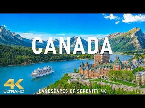 CANADA 4K UHD – Towering Peaks & Iconic Wildlife | Discover the Untamed Beauty of the North