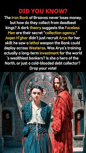 Arya Stark vs Jaqen H’ghar | Hero or Secret Debt Collector of Iron Bank?