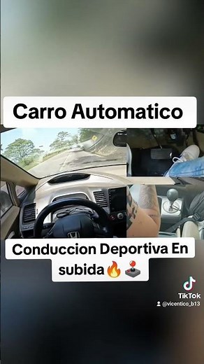 como conducir en carretera en subida con carro automático #automatico #autoescuela #carretera